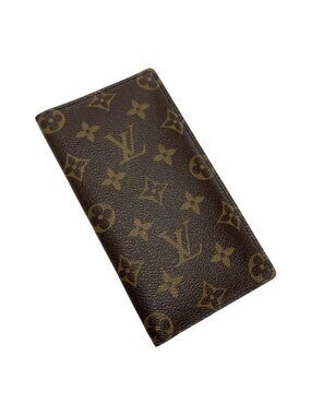 Louis Vuitton Monogram Porte Valeur Cult Credit Bifold Long Wallet